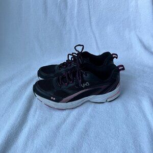 Ryka Black and pink Athletic Shoes